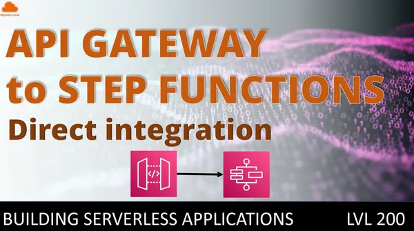 API Gateway calling Step Functions – a direct integration from an API to a state machine workflow
