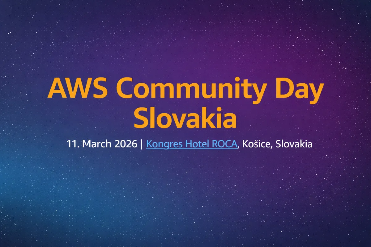AWS Community Day Slovakia