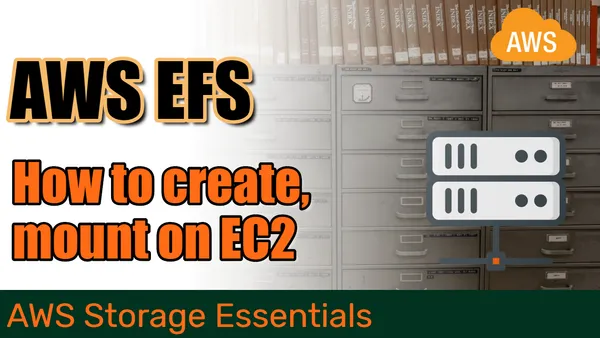 How to create, mount on EC2 and use AWS EFS (Elastic File System)