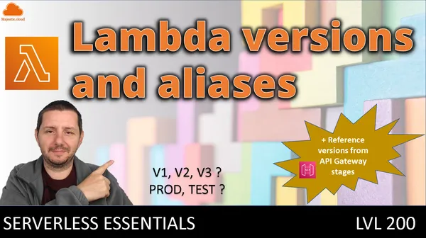 What are Lambda versions, aliases and weighted aliases and how to reference them from API Gateway
