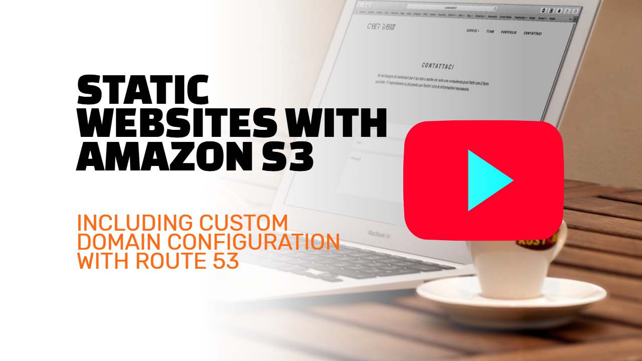 aws s3 website hosting custom domain