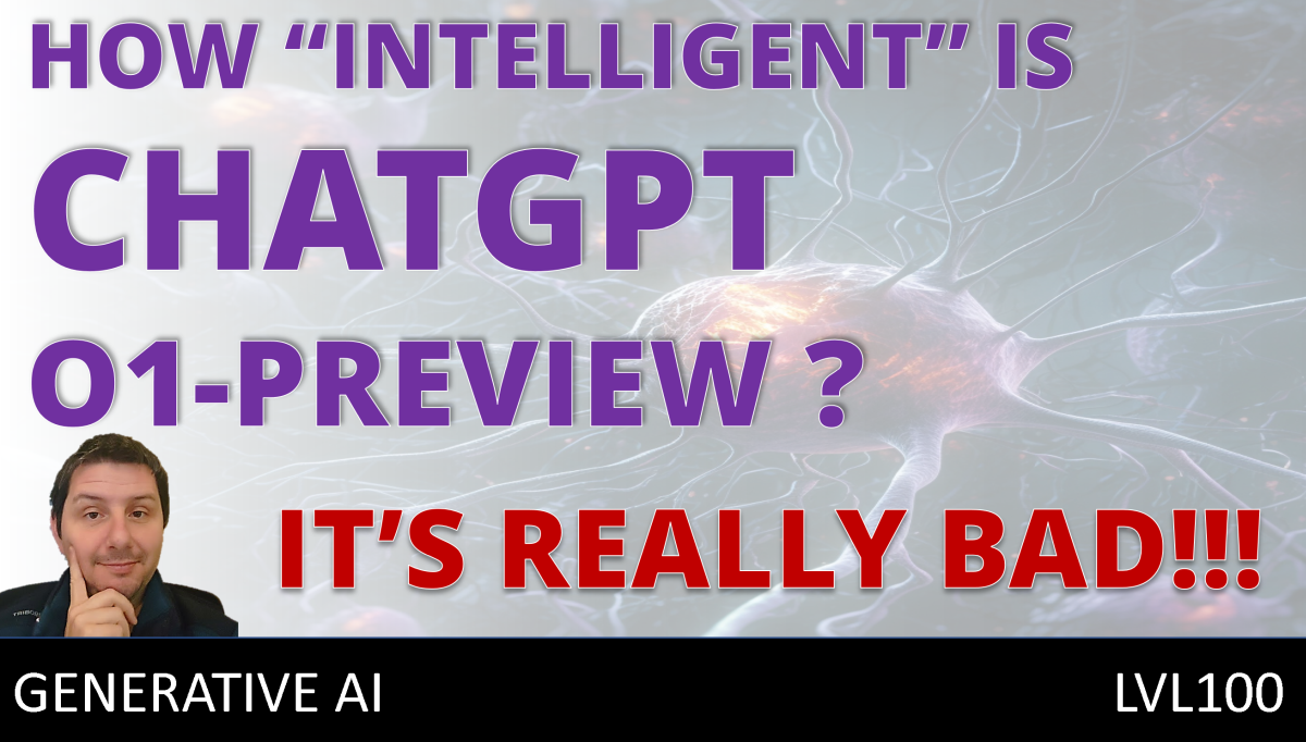 Will the new ChatGPT O1-preview model leave you jobless ?